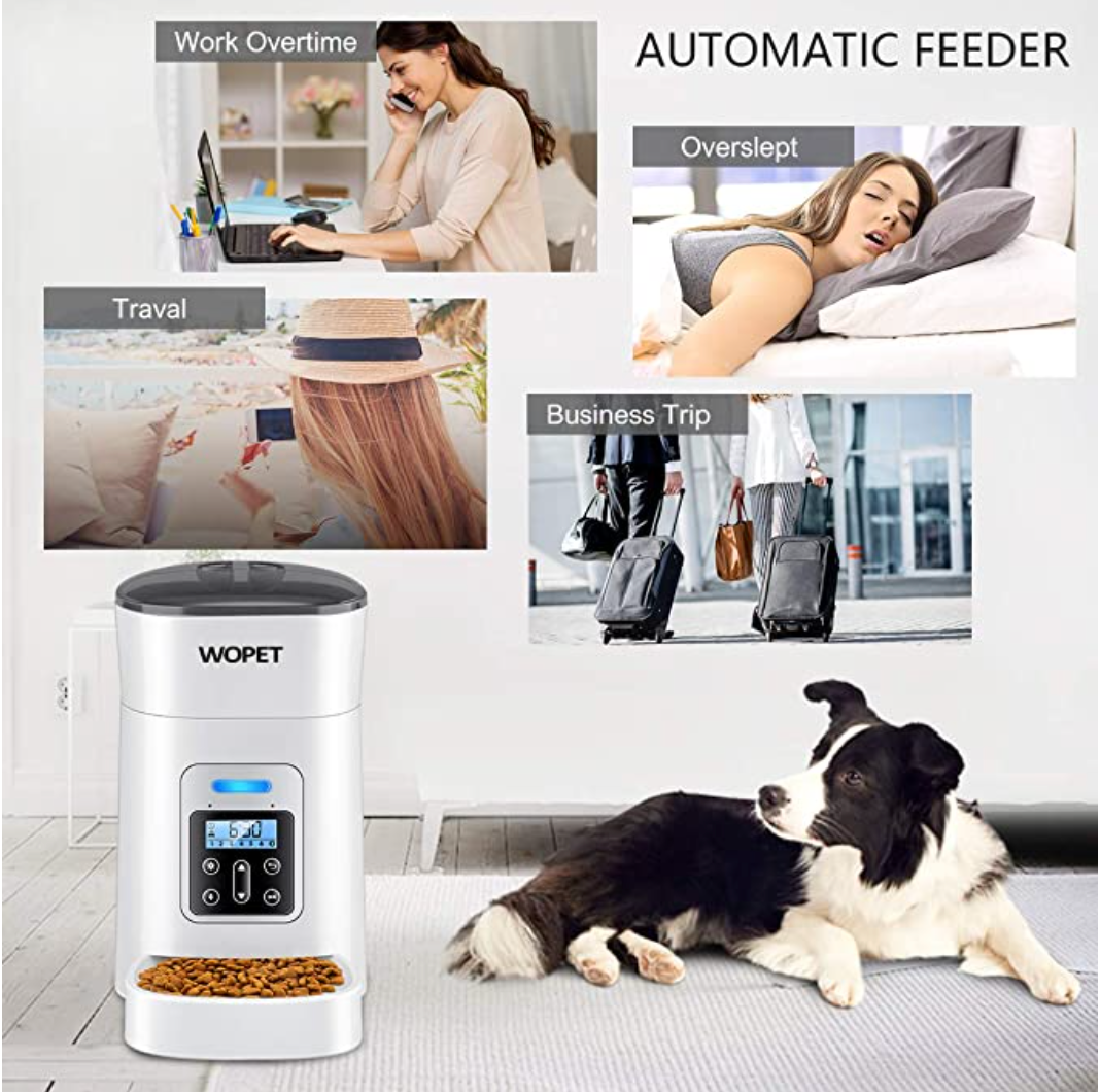 Alimentador automático para Perros y gatos